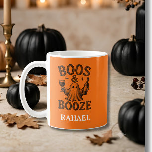 Mug Boos & Booze Fantôme Vintage