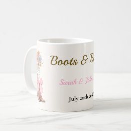 Mug Boots & Bubbly Bridal Shower
