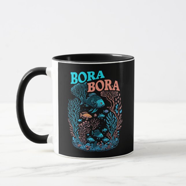 Mug Bora Bora Coral Reef (Gauche)