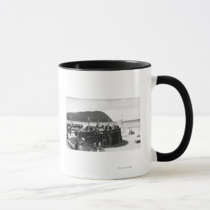 Mug Bord de la mer, revirement de l'Orégon et tête de