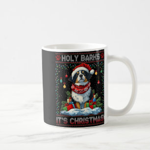 Mug Bordure Collie Arbre de Noël Décorations Amoureux