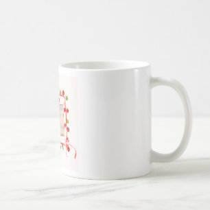 Mug Bordure Collie Noël