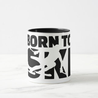 Mug Born to SKI