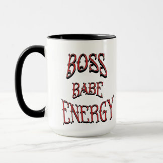 Mug Boss Babe Energy