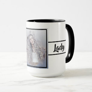 Mug Boss Lady Photo Ringer 15oz