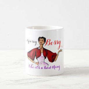 Mug Bossy Gal Retro