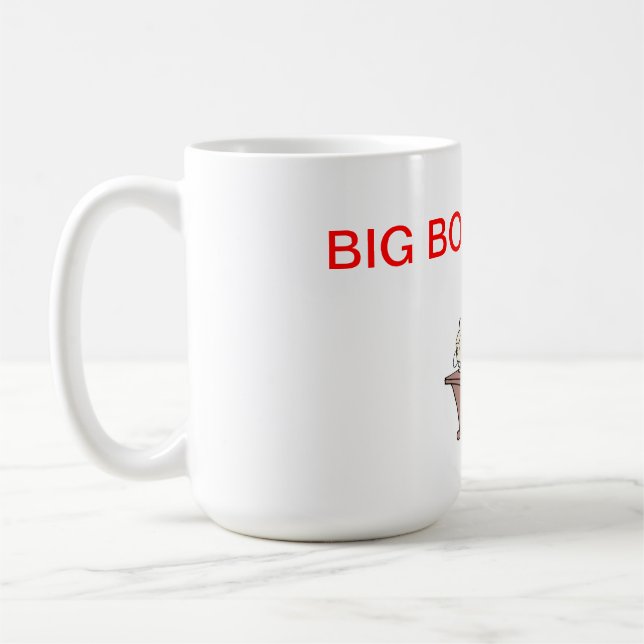 Mug BossYellingPhone, HOMME de PATRON ! ! (Gauche)