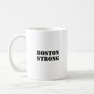 Mug "Boston Strong" noir blanc