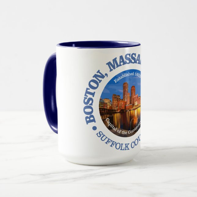 Mug Boston (villes) (Devant gauche)