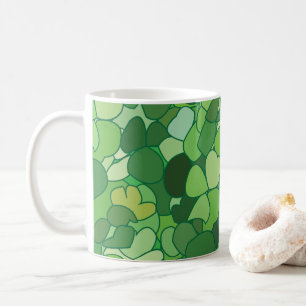 Mug Botanique à feuilles vertes