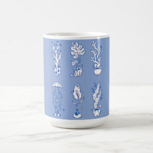 Mug Botaniques océaniques surréalistes
