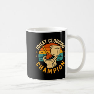 Mug Bouchage de toilettes Chamon Drôle de boucheur de 