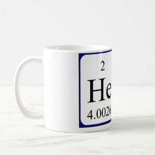 Mug Bouche de nom de table périodique