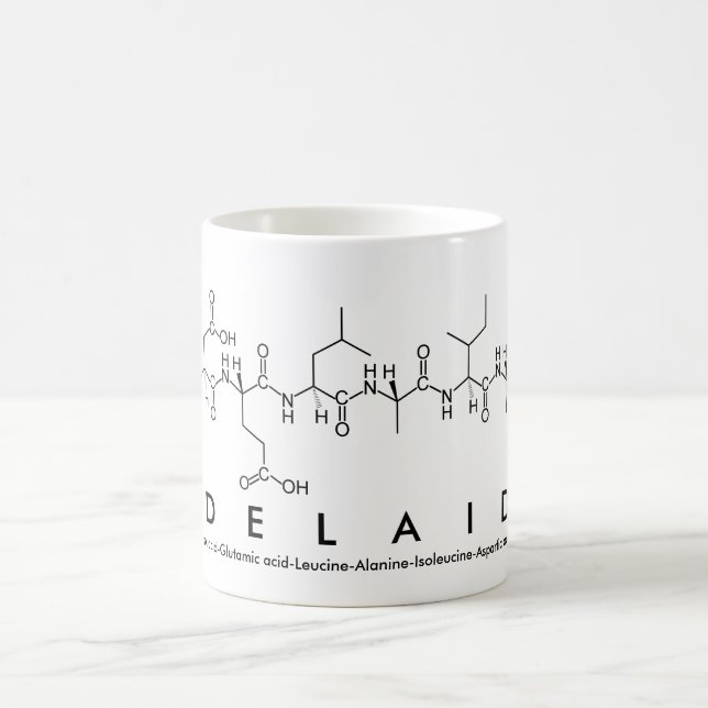 Mug Bouche de nom du peptide Adélaïde (Centre)
