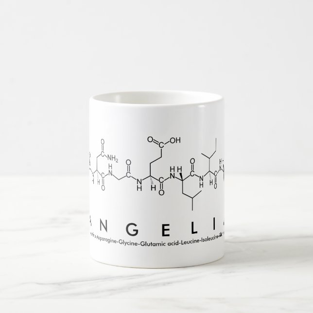 Mug Bouche de nom du peptide Angelia (Centre)