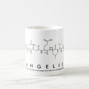 Mug Bouche de nom du peptide Angelie