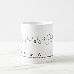 Mug Bouche de nom du peptide de Magalie