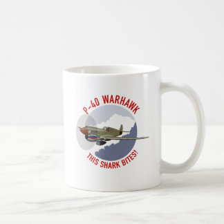 Mug Bouche de requin de P-40 Warhawk