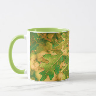 Mug Bouche Feuille de chêne de printemps