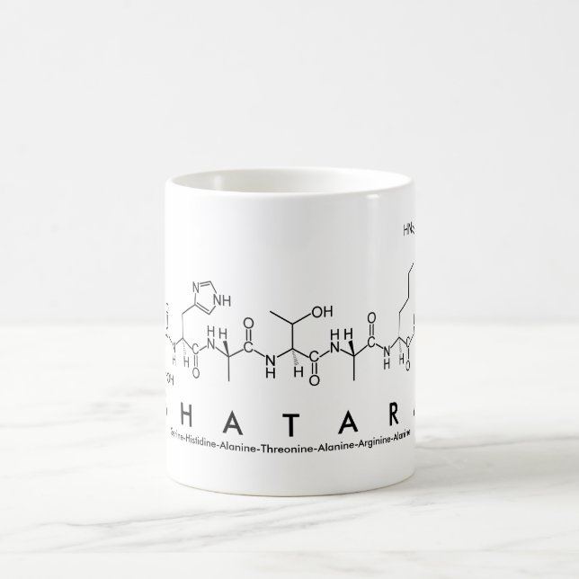 Mug Bouche nom du peptide de Shatara (Centre)