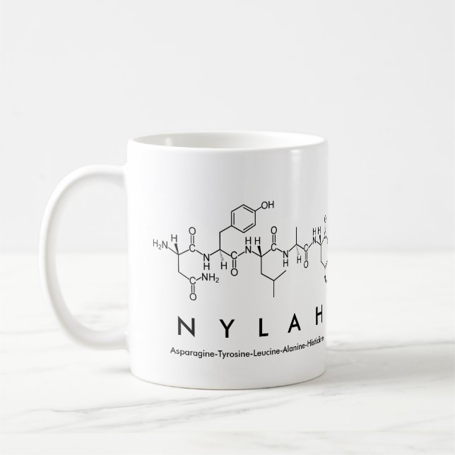 Mug Bouche nom peptide Nylah (Gauche)