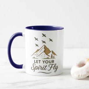 Mug Bouchon d'aventure   Laissez votre esprit voler   