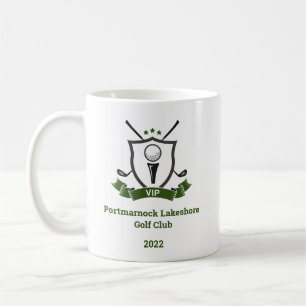 Mug Bouchon de café VIP Golf Club personnalisable - 11