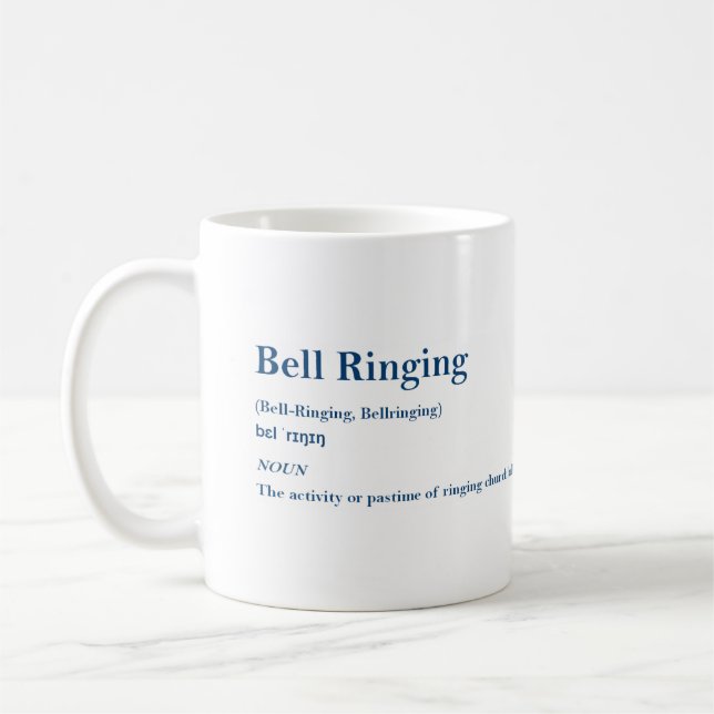 Mug Bouchon de définition de sonnerie (Gauche)