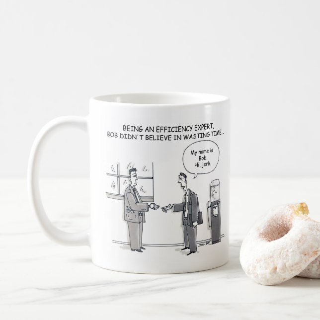 Mug Bouchon expert en efficacité (Avec donut)