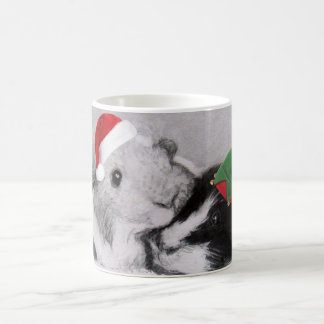 Mug Bouclage de cobaye de Peegs de Noël
