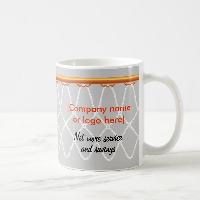 Mug Boucle de basket promo Net_gray_corporate (Droite)