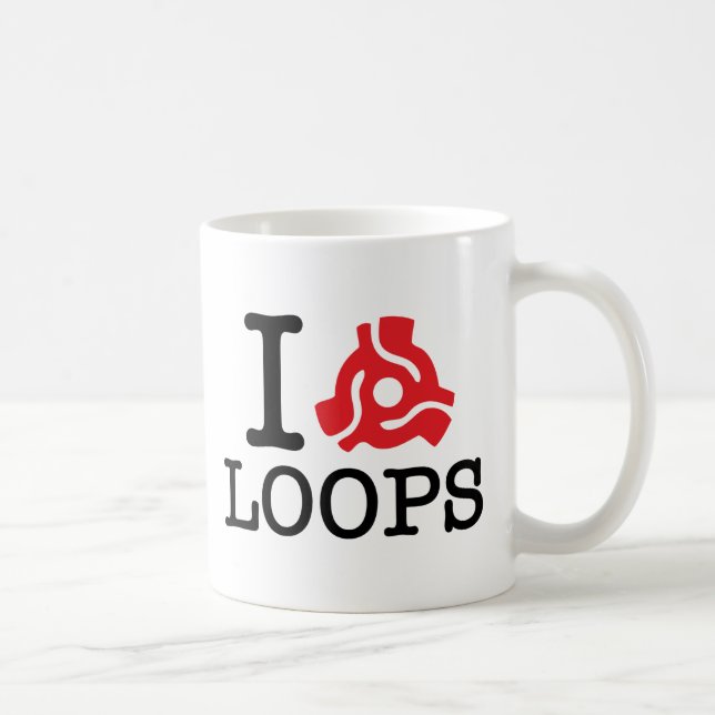 Mug Boucles d'adaptateur I 45 (Droite)