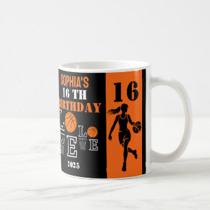 Mug Boucles de basket-ball, Joueur de basket-ball Cade
