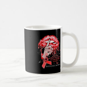 Mug Boucles de lèvres Papillons Femmes Cancer du Sang 
