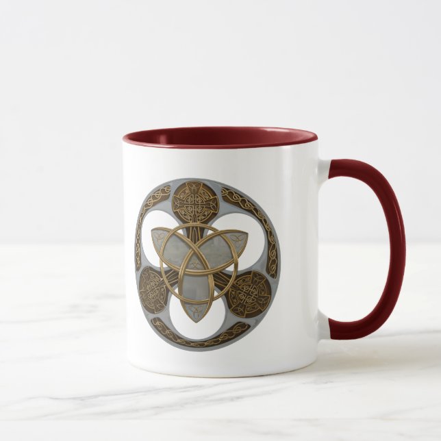 Mug Bouclier celtique de trinité (Droite)