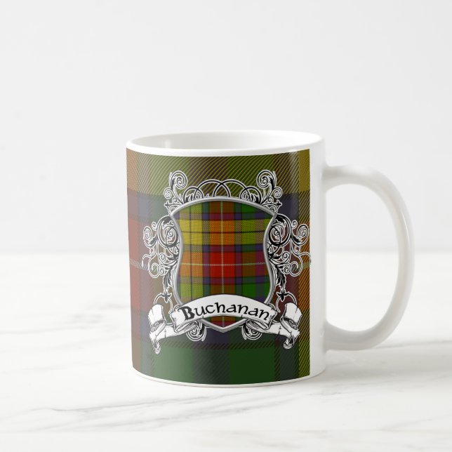 Mug Bouclier de tartan de Buchanan (Droite)