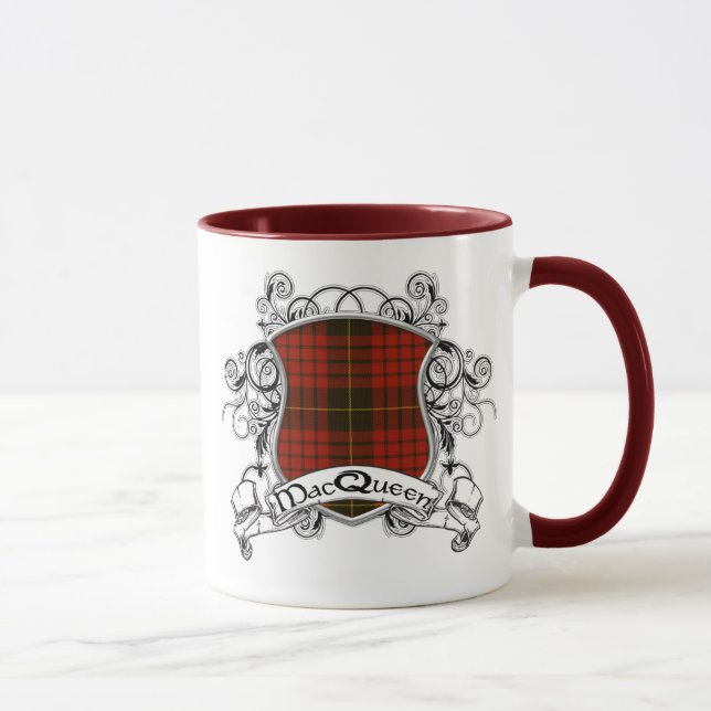 Mug Bouclier de tartan de MacQueen (Droite)