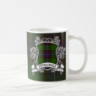 Mug Bouclier de tartan de Mitchell