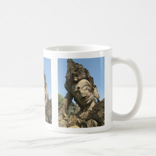 Mug Bouddha en cours... Nong Khai, Isan, Thaïlande