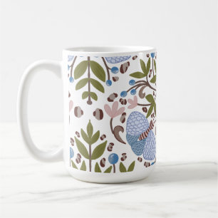 Mug Boue à motif floral moth