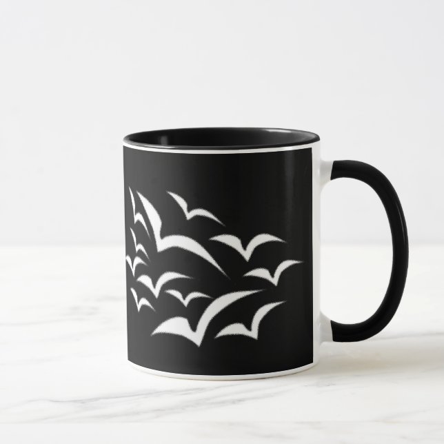 Mug Boue à nuage de chaume blanche (Droite)