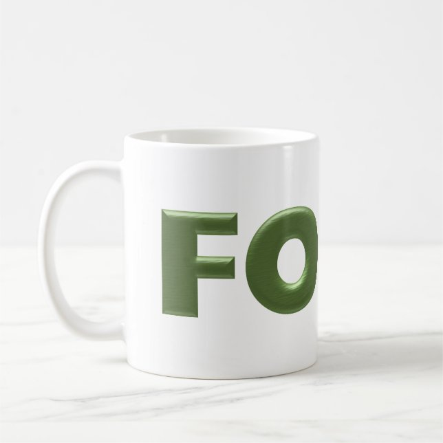 Mug Boue blanche pâle (Gauche)