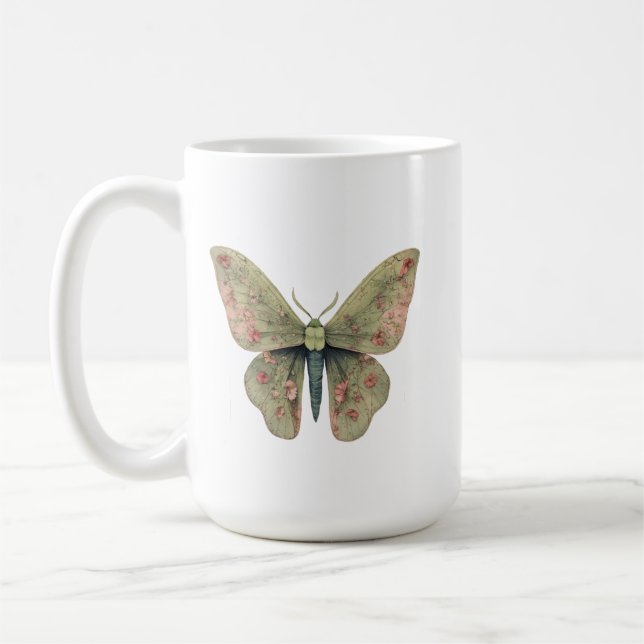 Mug Boue classique Papillon - 15 oz (Gauche)