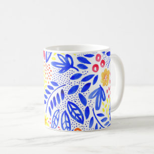 Mug Boue d'aquarelle Belle Floral