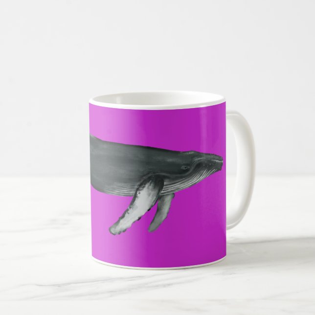 Mug Boue de baleine à bosse (Devant droit)