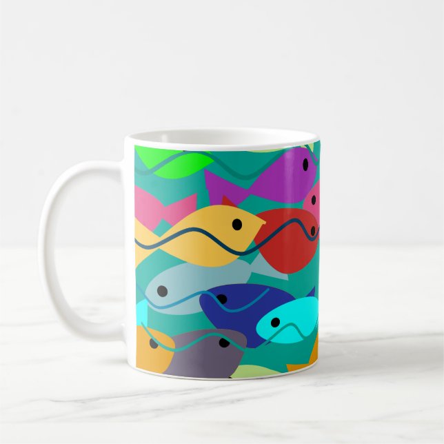 Mug Boue de café de poisson (Gauche)