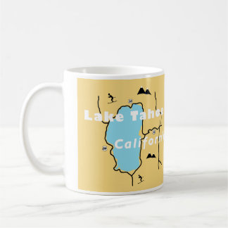 Mug Boue de café du lac Tahoe