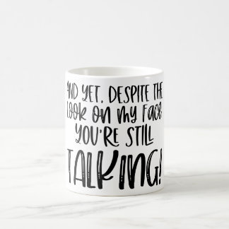 Mug Boue de café en milieu de travail