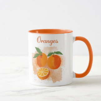 Mug Boue de café Oranges - Choisissez vos fruits