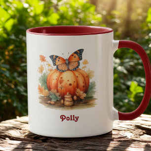 Mug Boue de café papillon